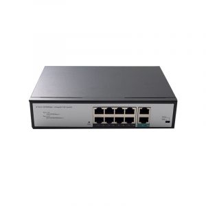 8 Ports 10/100Mbps PoE Switch with 2 Gigabit RJ45 Uplink HX308EP-2G