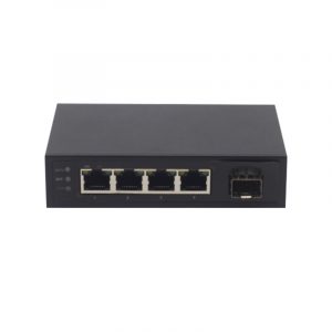 4 Ports 10/100/1000Mbps PoE Switch with 1 Ports 1000Mbps Uplink HX304GP-1GE