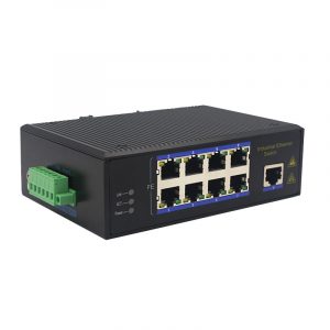 9-port 10/100BASE-TX Industrial PoE Switch