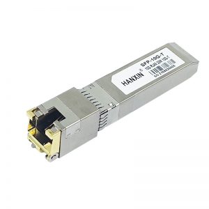 10GBASE-T SFP Copper RJ-45 30/80m Transceiver Module