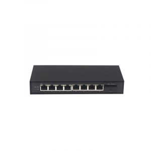 8 Ports 10/100Mbps PoE Switch with 1 SC Uplink HX308EP-SSC-20