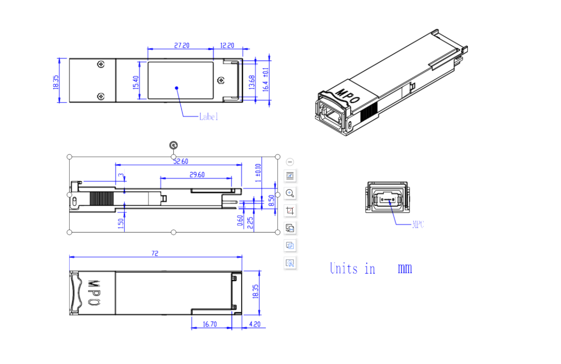 40G QSFP+ SR 300M - SFP Transceiver - 2