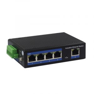 5-port 10/100BASE-TX Industrial PoE Switch