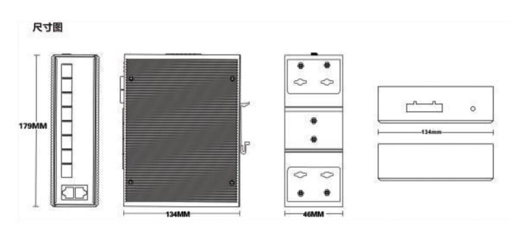 8-port 10/100/1000Mbps SFP+2-port 10/100/1000Mbps RJ45 Industrial Ethernet Switch - Industrial Ethernet Switches - 2