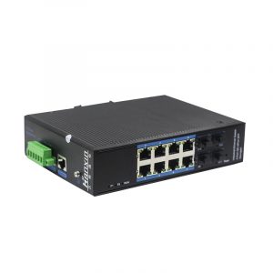8-port 10/100/1000BASE-TX+4G SFP Managed Industrial Switch