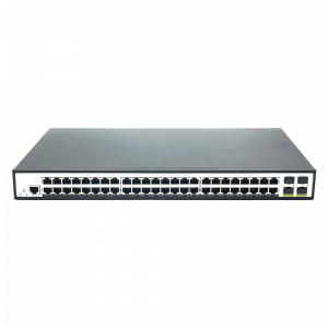 48 Ports 10/100/1000Mbps Managed PoE Switch with 4 Ports 2.5G SFP+ HX348GPM–425SFP+-L2