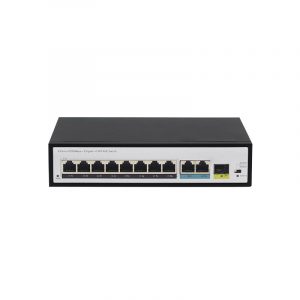 8 Ports 10/100Mbps + 2 Gigabit + 1 SFP POE SWITCH HX308EP-2G-SFP