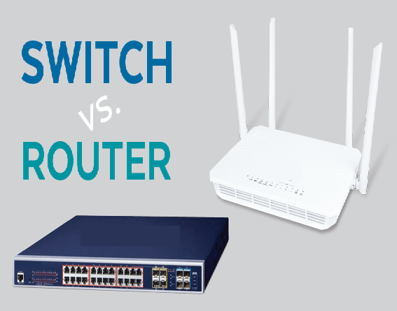Full Switch Vs Router Switch vs. Router: The Differences - HANSUN Communication Global
